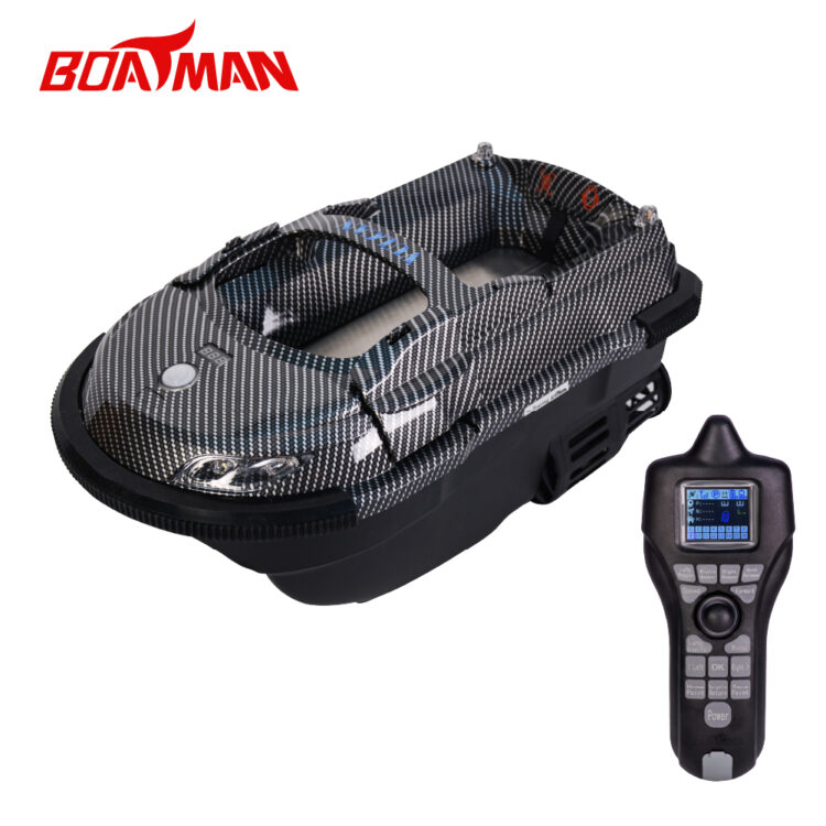 Łódka zanętowa Boatman Vulcan Carbon GPS